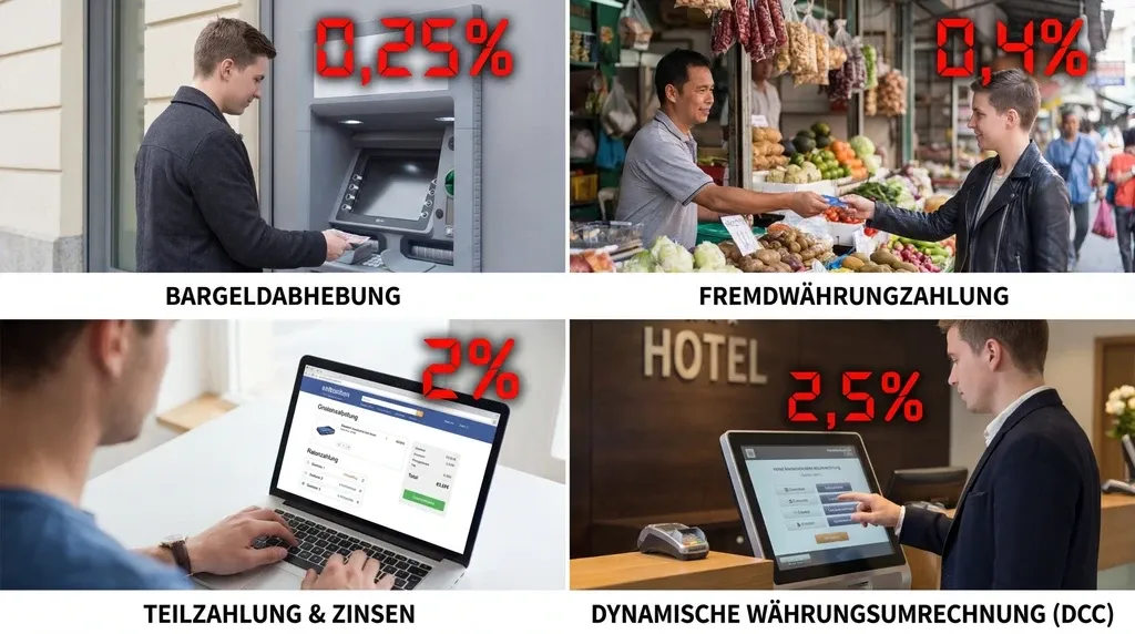 Fokus auf reale Gebühren